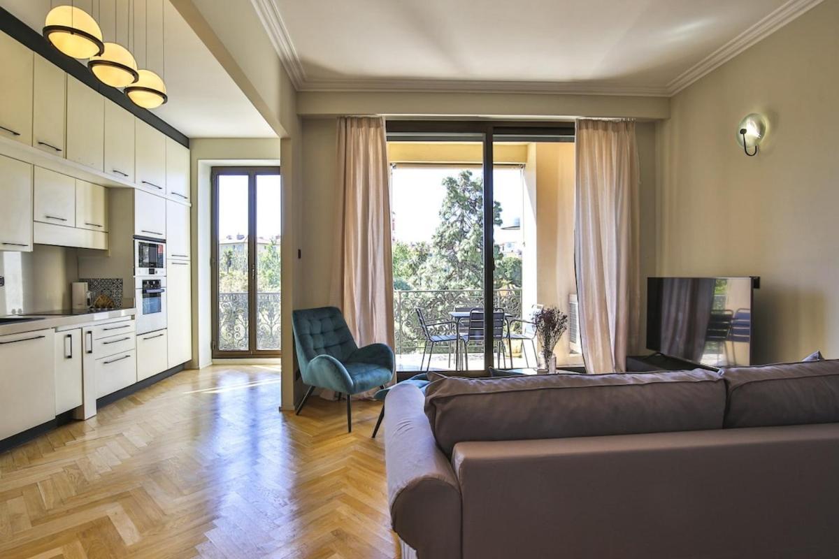 Balcon vue Coulée Verte. Luxe Plein cœur de Nizza Esterno foto