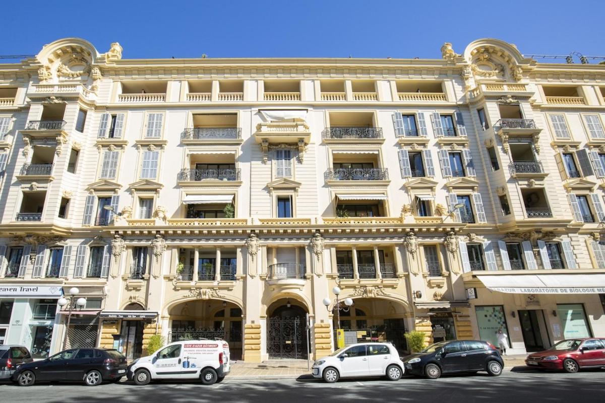 Balcon vue Coulée Verte. Luxe Plein cœur de Nizza Esterno foto